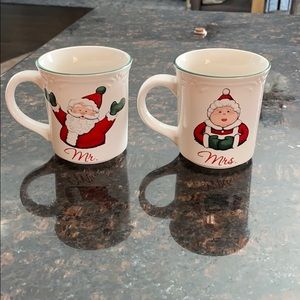 Pfaltzgraff Christmas mugs